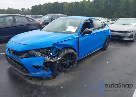 2022 Honda Civic Sport из США, поврежденный, VIN 19XFL2G80NE006727